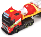 Ciężarówka Dickie Toys Volvo "Transport turbiny wiatrowej" z efektami dźwiękowymi i świetlnymi 40 cm (SBA203747011) - obraz 3