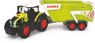 Трактор Dickie Toys Claas із причепом (SBA203739004) - зображення 4