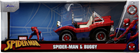 Машина металева Jada Марвел. Людина Павук Баггі з фігуркою Людини Павука 1:24 (SBA253225030) - зображення 10