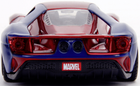 Metalowy samochód Jada Marvel Spider-Man Ford GT 2017 1:32 (SBA253222002) - obraz 6