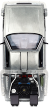 Metalowy samochód Jada "Powrót do przyszłości 1" Wehikuł czasu z efektem świetlnym 1:24 (SBA253255038) - obraz 7