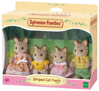 Zestaw Sylvanian Families "Rodzina kotów w paski" (SLV5180)