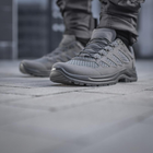Тактические кроссовки сеточкой M-Tac Iva Grey серые 37 - изображение 11