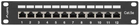 Patch panel Lanberg 12 port 1U 10" kat.5e ekranowany Black (PPF5-9012-B) - obraz 2