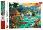Puzzle Trefl Zycie na wyspie 3000 elementów (5900511330724) - obraz 1