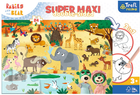 Puzzle dwustronne Trefl Super Maxi Bobaski na Safari 24 elementa (5900511410099) - obraz 1