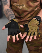 Рукавички тактичні безпалі Mechanix Gloves Coyote XL - зображення 3