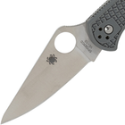Складной нож Spyderco Delica 4 Flat Ground grey C11FPGY - изображение 5