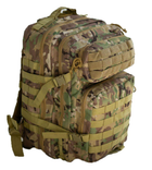 Тактический штурмовой рюкзак 45л мультикам четыре отдела - изображение 1