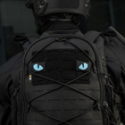 Нашивка M-Tac Tiger Eyes Laser Cut (пара) Black/Blue/GID - изображение 11