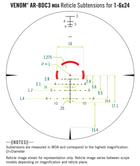 Приціл оптичний Vortex Venom 1-6x24 SFP AR-BDC3 MOA (VEN-1601) - зображення 10