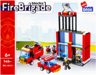 Klocki konstrukcyjne Alleblox Fire Brigade 245 elementów (5908275197348) - obraz 1