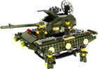 Klocki konstrukcyjne Alleblox Military Force Czołg 563 elementy (5908275197980) - obraz 3