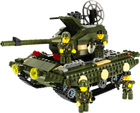 Klocki konstrukcyjne Alleblox Military Force Czołg 563 elementy (5908275197980) - obraz 5