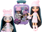 Міні-лялька Mattel Barbie Extra Fly Snow Lady 14 см (0194735154203) - зображення 1