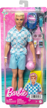 Lalka Mattel Blonde Ken Doll With Swim Trunks And Beach-themed Accessories (0194735162437) - obraz 1