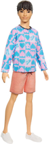 Лялька Mattel Barbie Fashionistas Ken With Blue And Pink Sweater 30 см (0194735176731) - зображення 4
