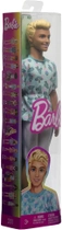 Lalka Barbie Ken Fashionistas Doll #211 With Blond Hair And Cactus Tee (HJT10) - obraz 4
