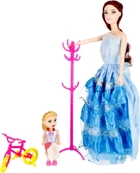 Набір ляльок з аксесуарами Mega Creative Beauty Fashion Star Шафа з одягом (5904335852097) - зображення 3