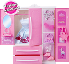 Лялька з аксесуарами FuQier Fashion Home Мій рожевий гардероб 29 см (5908275180463) - зображення 5