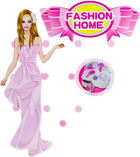 Лялька з аксесуарами FuQier Fashion Home Мій рожевий гардероб 29 см (5908275180463) - зображення 6
