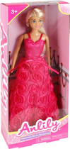 Lalka Anlily w czerwonej sukience 29 cm (5904335889987) - obraz 3