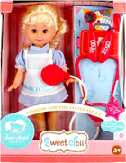 Лялька з аксесуарами Mega Creative Sweet Doll Лікар 35 см (5908275186663) - зображення 1