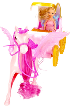 Zestaw do zabawy Mega Creative Fantasy Fairey Tale World Lalka + Koń z powozem (5908275180210) - obraz 3