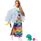 Кукла Барби Экстра Модница в голубом жакете Barbie Extra GYJ78