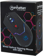 Миша Manhattan Gaming LED USB Black (766623176071) - зображення 5