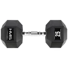 Гантель шестигранна HMS HEX PRO, 25 кг