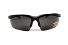 Бифокальные защитные очки Global Vision Apex Bifocal +2.0 (clear) серые - изображение 3