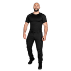 Чоловіча футболка Camotec Thorax 2.0 HighCool чорна розмір XL - зображення 3