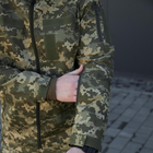 Чоловіча Літня Куртка Грета з капюшоном та липучками під шеврони піксель розмір 2XL - зображення 7