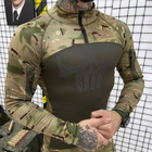 Чоловічий міцний Убакс Punisher із принтом / Щільна статутна Сорочка Coolpass мультикам розмір XS - зображення 8