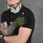 Крепкий мужской Костюм TG-OSPREY-S Убакс с короткими рукавами + Брюки / Полевая Форма черная размер 3XL - изображение 6