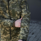 Мужская Летняя Куртка Грета с капюшоном и липучками под шевроны пиксель размер 3XL - изображение 7