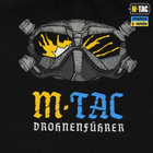 Мужская футболка M-Tac Drohnenführer черная размер XL - изображение 7