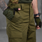 Мужские удлиненные шорты Kalista рип-стоп олива размер XL - изображение 5