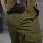 Мужские удлиненные шорты Kalista рип-стоп олива размер 2XL - изображение 4
