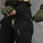 Чоловічі стречеві штани 7.62 tactical ріп-стоп чорні розмір 3XL - зображення 4