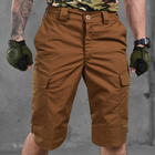 Мужские удлиненные шорты Kalista рип-стоп койот размер L - изображение 1