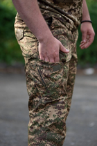 Чоловічі тактичні штани «Kayman Military» Хфжак накладними кишенями Rip-stop 32/32 - зображення 4