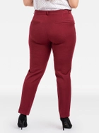 Spodnie slim fit damskie Karko Z868 42 Bordowe (5903676221104) - obraz 2