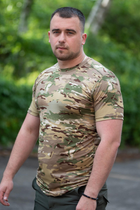 Мужская футболка Jersey потоотводящая эластичная кроя мультикам 48 - изображение 1