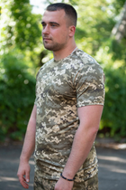Мужская футболка Jersey потоотводящая эластичная кроя пиксель 46 - изображение 2