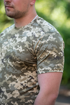 Мужская футболка Jersey потоотводящая эластичная кроя пиксель 44 - изображение 3