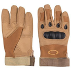 Тактичні рукавички довгі пальці, розмір Pro XL, бежевий. - зображення 3
