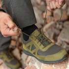 Тактичні кросівки літні Stimul Ягуар олива хакі шкіряні сітка 45 - зображення 8