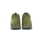 Тактичні кросівки літні Stimul Хамелеон олива хакі шкіряні сітка 45 - зображення 4